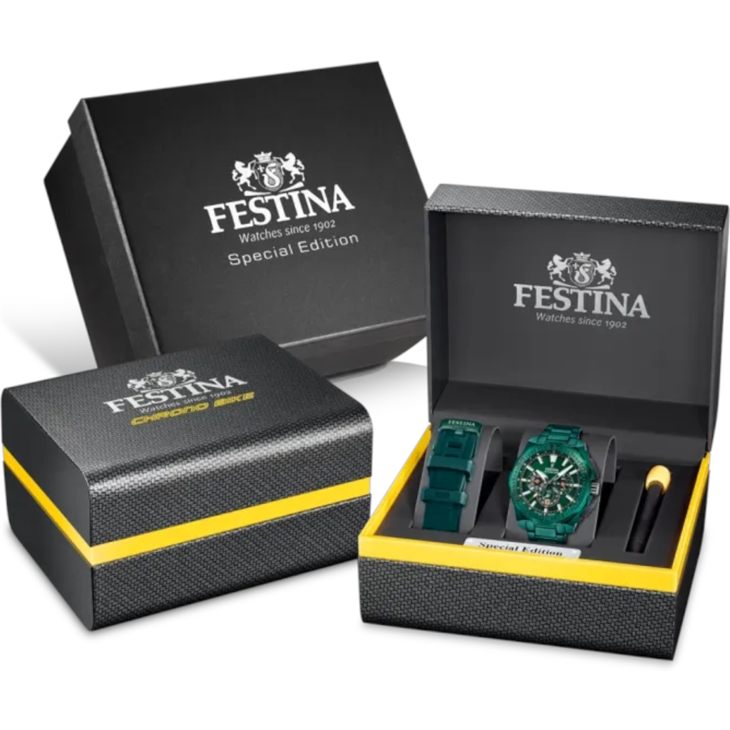 Festina, Festina Chrono Bike, Festina Chrono Bike Special Edition, F20730/1, ανδρικό ρολόι, ανδρικό chronograph, sport ρολόι, πράσινο ρολόι, ρολόι quartz, ρολόι ποδηλασίας, δυναμικό ρολόι, καθημερινό ρολόι, αθλητικό ρολόι, ρολόι υψηλής ακρίβειας, ρολόι δώ