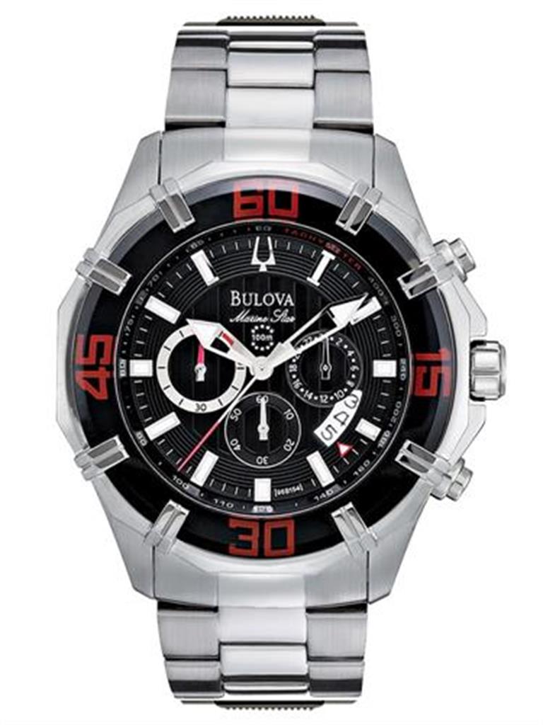 Bulova Marine Star Stainless Steel Chronograph 96B154