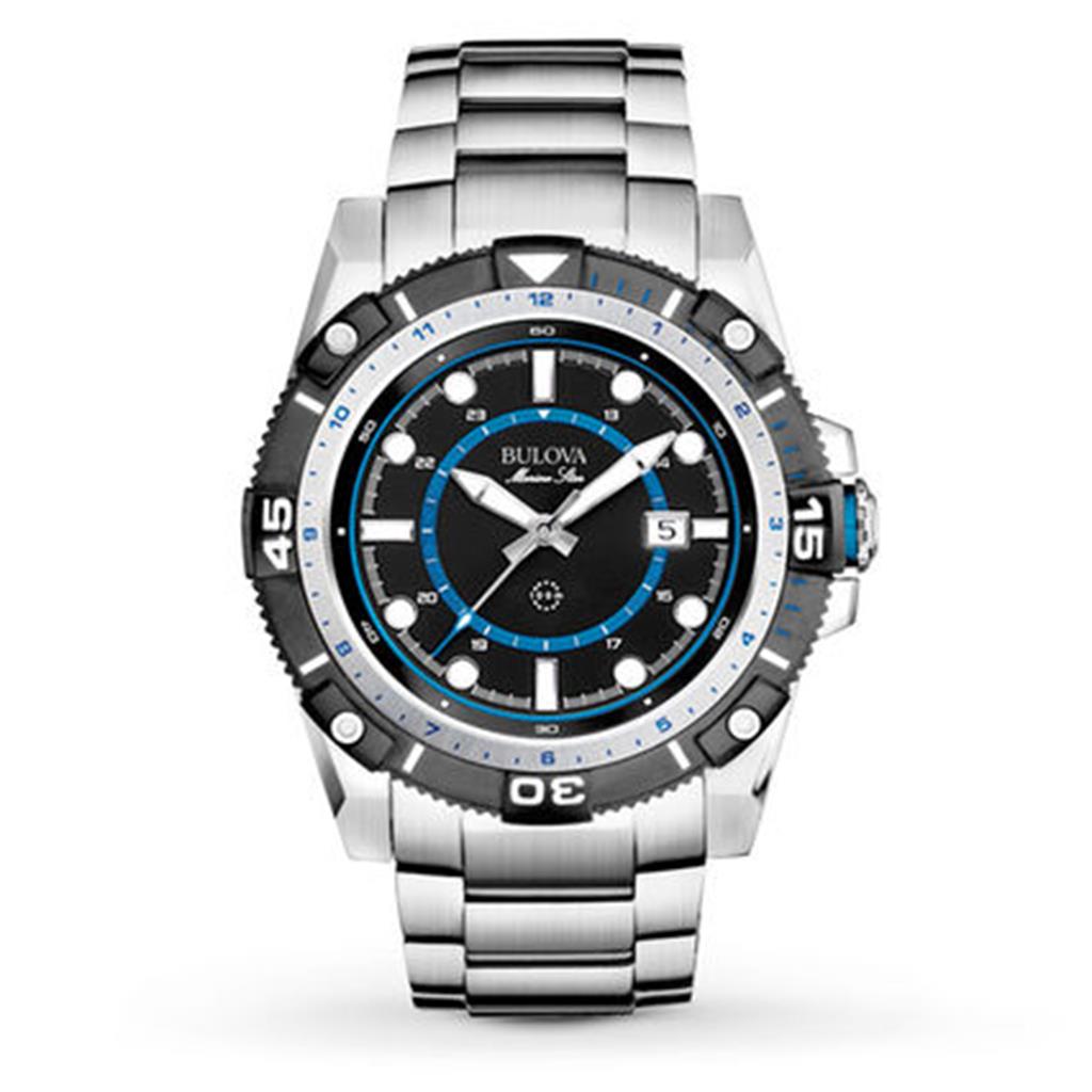 Bulova Marine Star Stainless Steel Bracelet 98B177
