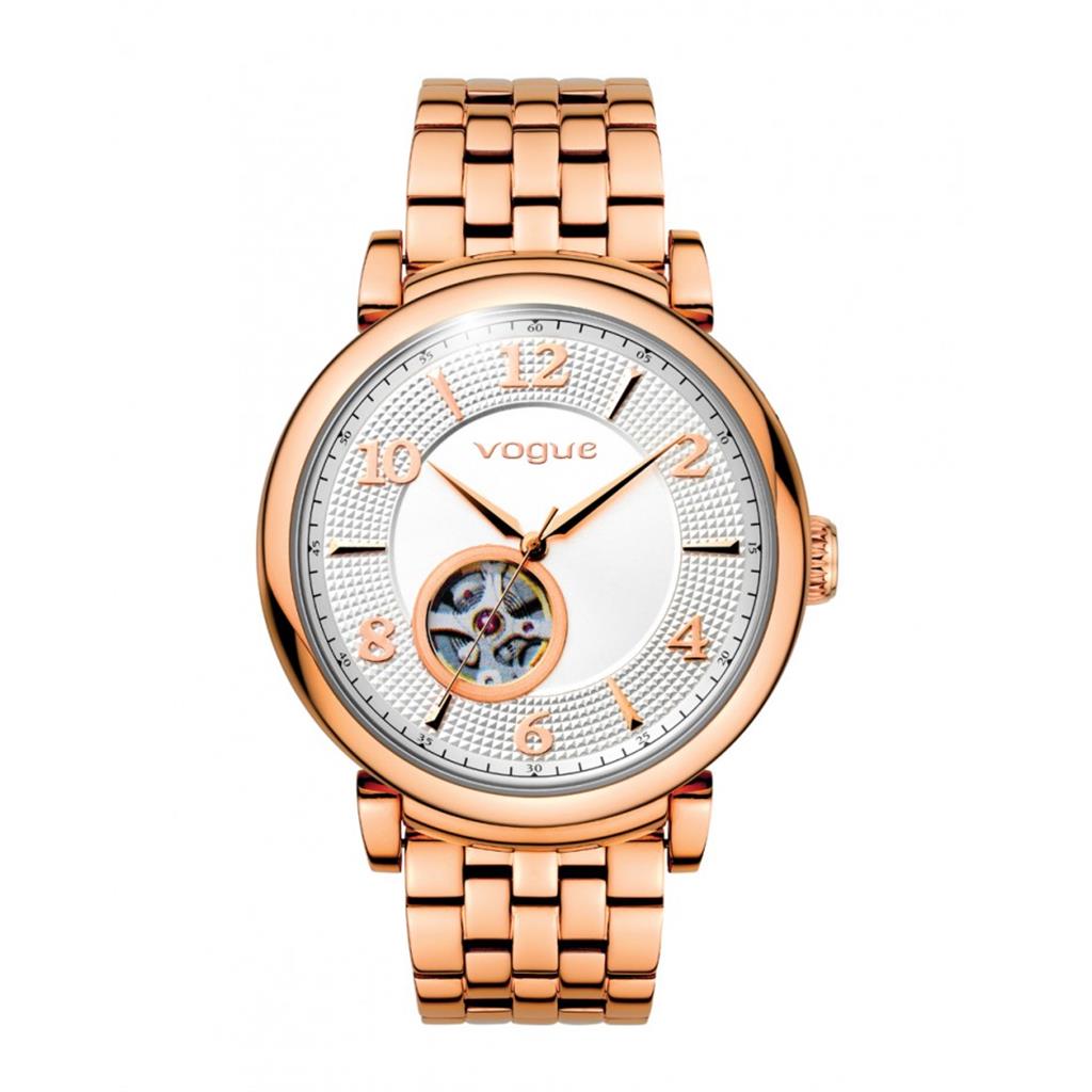 VOGUE Aramis Automatic Rose Gold Stainless Steel Bracelet 550651