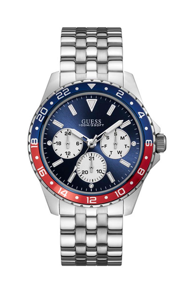 GUESS Men's Stainless Steel Chronograph W1107G2