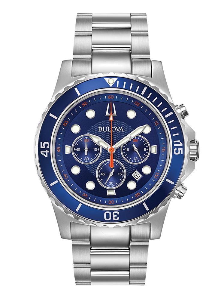 BULOVA Chronograph Blue Marine Star 98B325