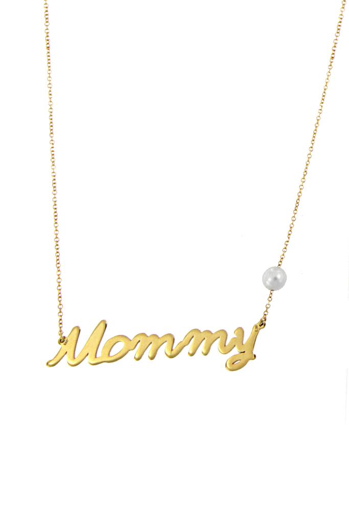 Κολιέ Mommy Χρυσός 14 Καράτια