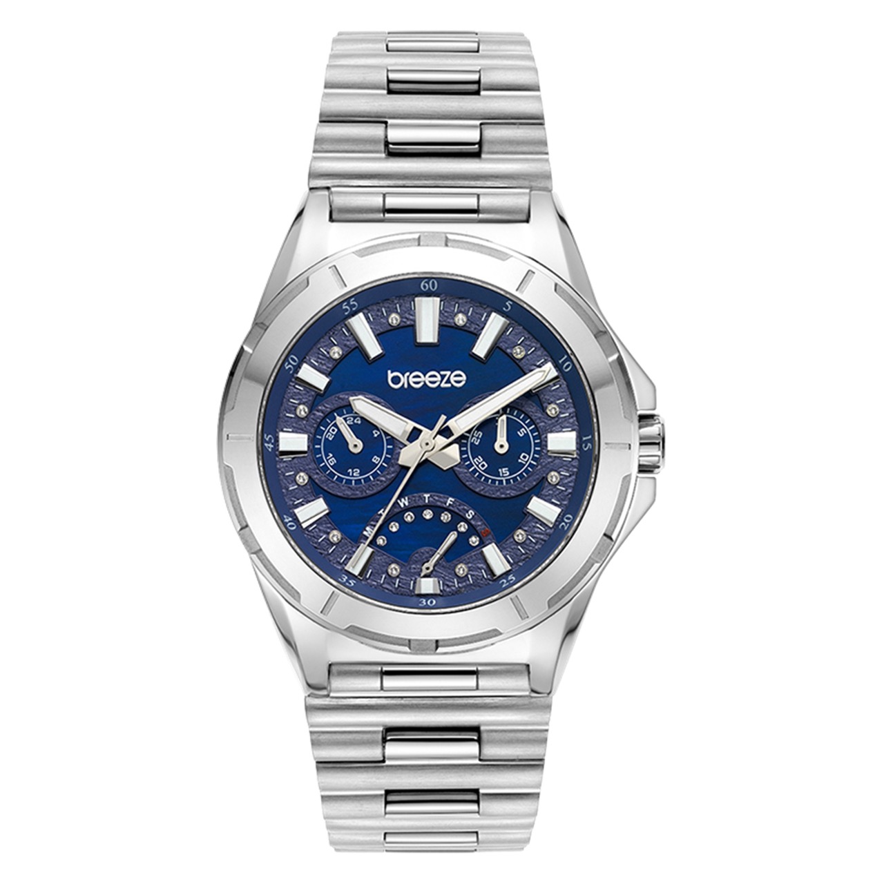 BREEZE Elysian Multifunction Crystal Silver 612271.3