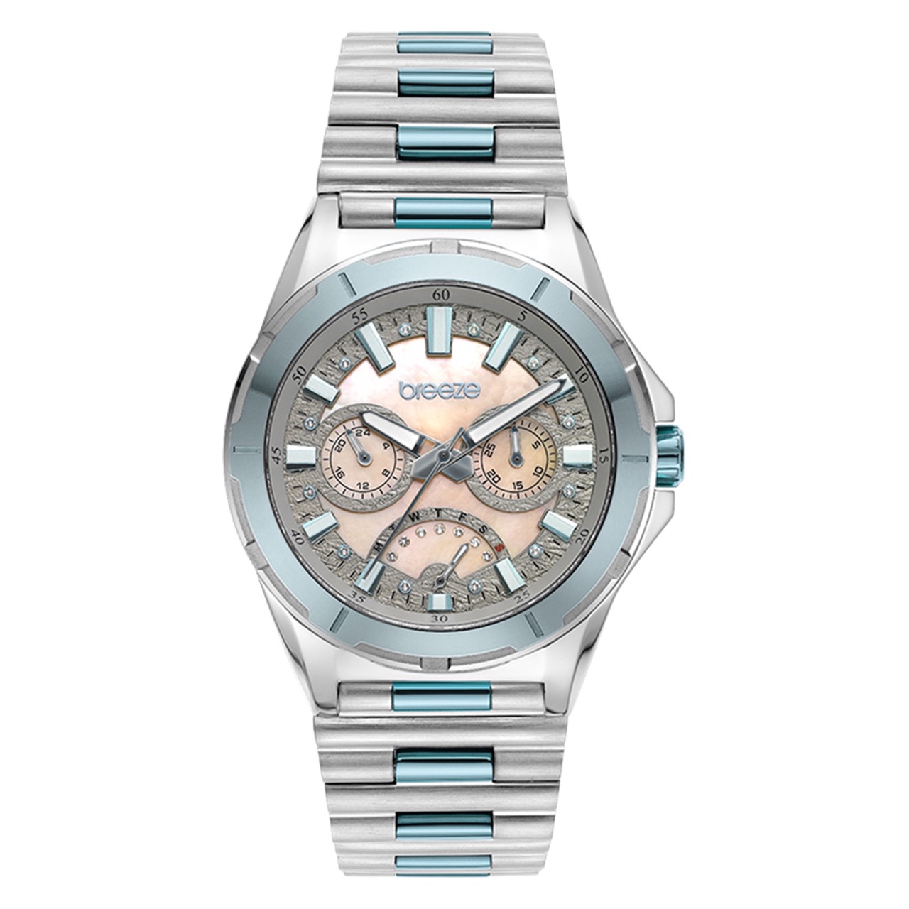 BREEZE Elysian Crystals Two Tone Stainless Steel 812271.3