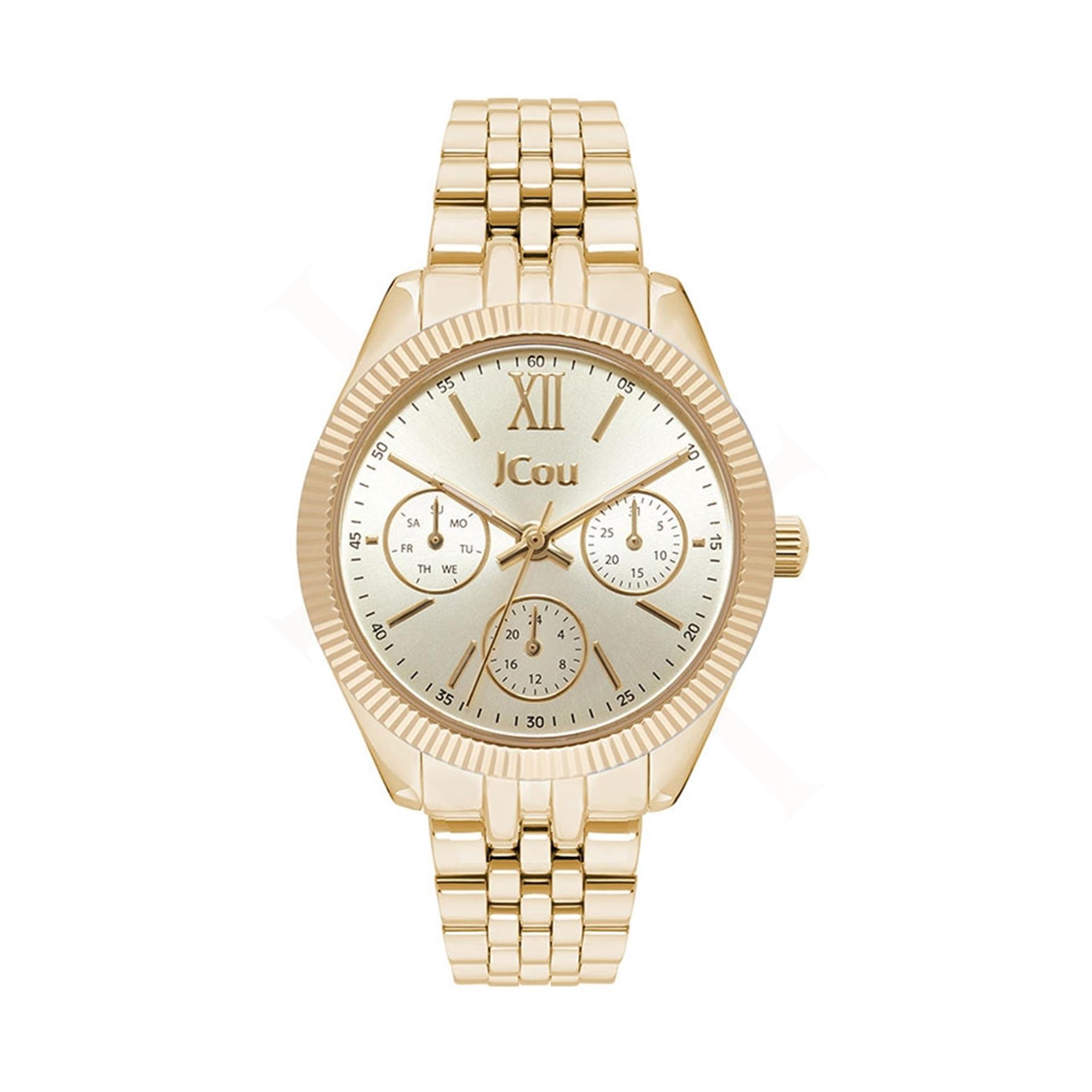 JCOU Queen's Gold Stainless Steel Multifunction JU19058-3