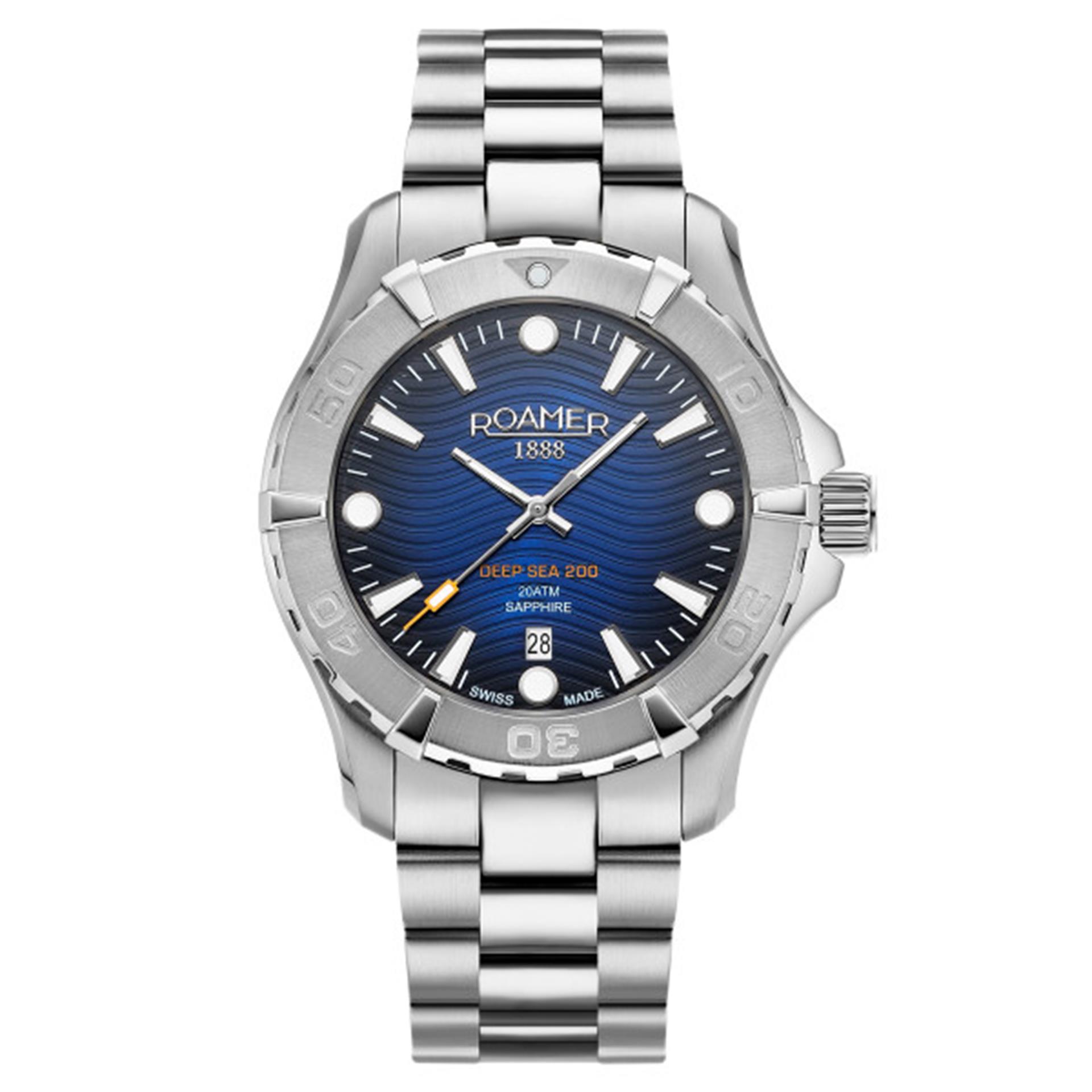 Roamer Deep Sea Stainless Steel Bracelet 860833-41-45-70