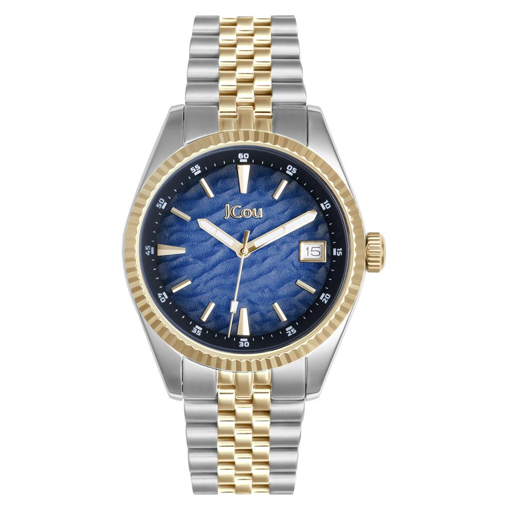 JCOU Queen's Land Two Tone Stainless Steel Bracelet JU19071-2