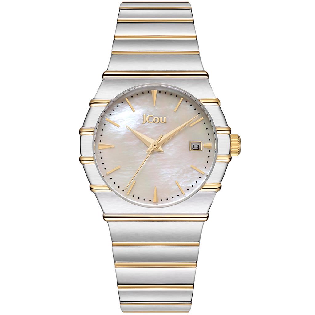 JCOU Chante Two Tone Stainless Steel Bracelet JU19075-3