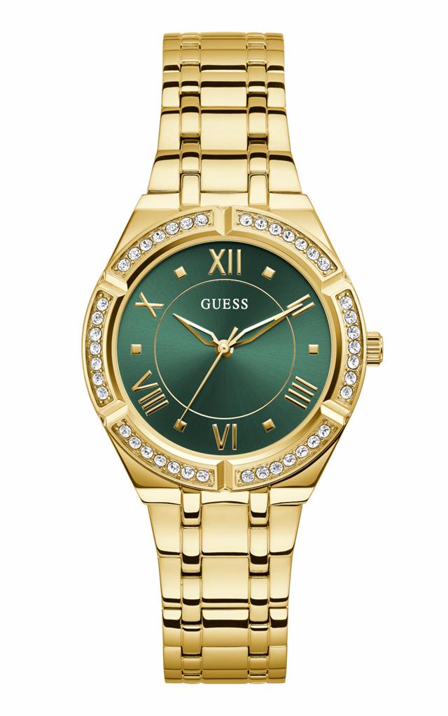 Ρολόι GUESS Cosmo Crystals Gold Stainless Steel Bracelet GW0033L8