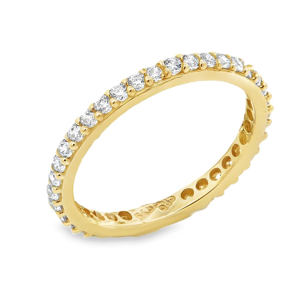14k gold allover ring