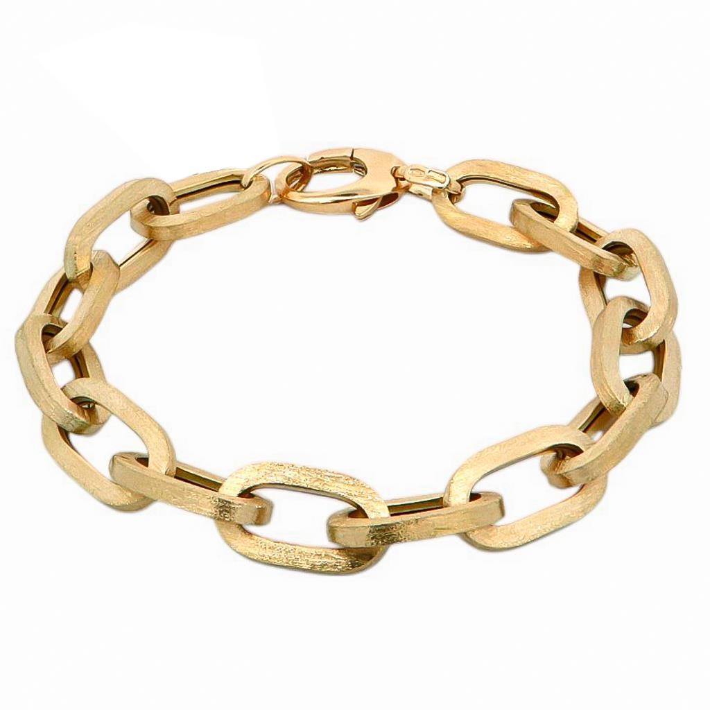 Βραχιόλι Link Chain Χρυσό Κ14