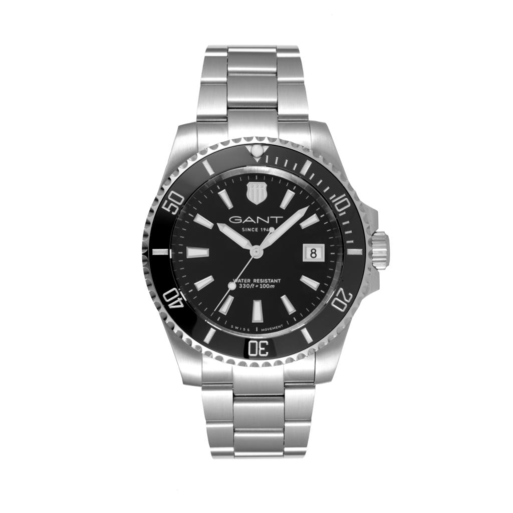 GANT Prestige Swiss Movement Μαύρο Silver Stainless Steel P250001