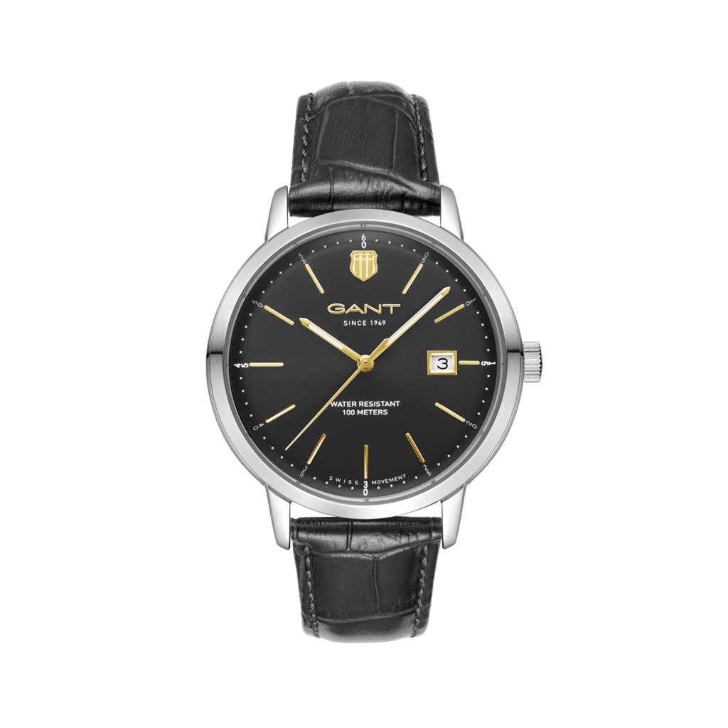GANT Prestige Swiss Movement Black Leather Strap P266002