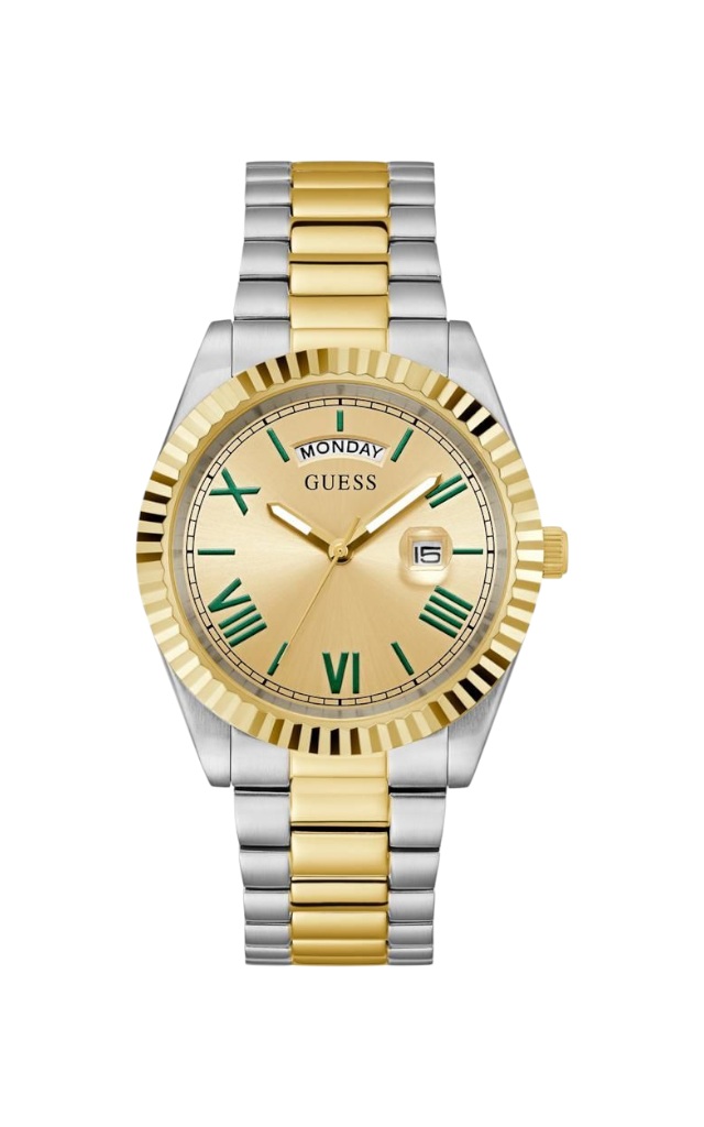 GUESS Connoisseur Two Tone Stainless Steel Bracelet GW0265G14